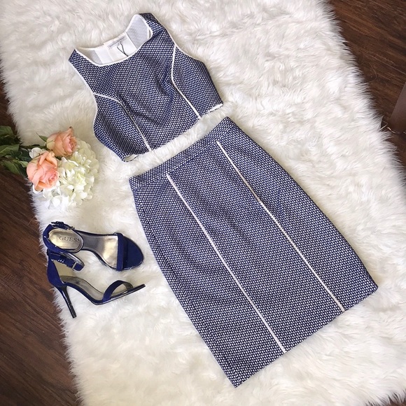 Rebecca Minkoff Crop Top and Skirt Set NWOT - Picture 1 of 7